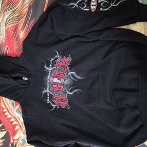 NHRA Drag Racing Black Hoodie